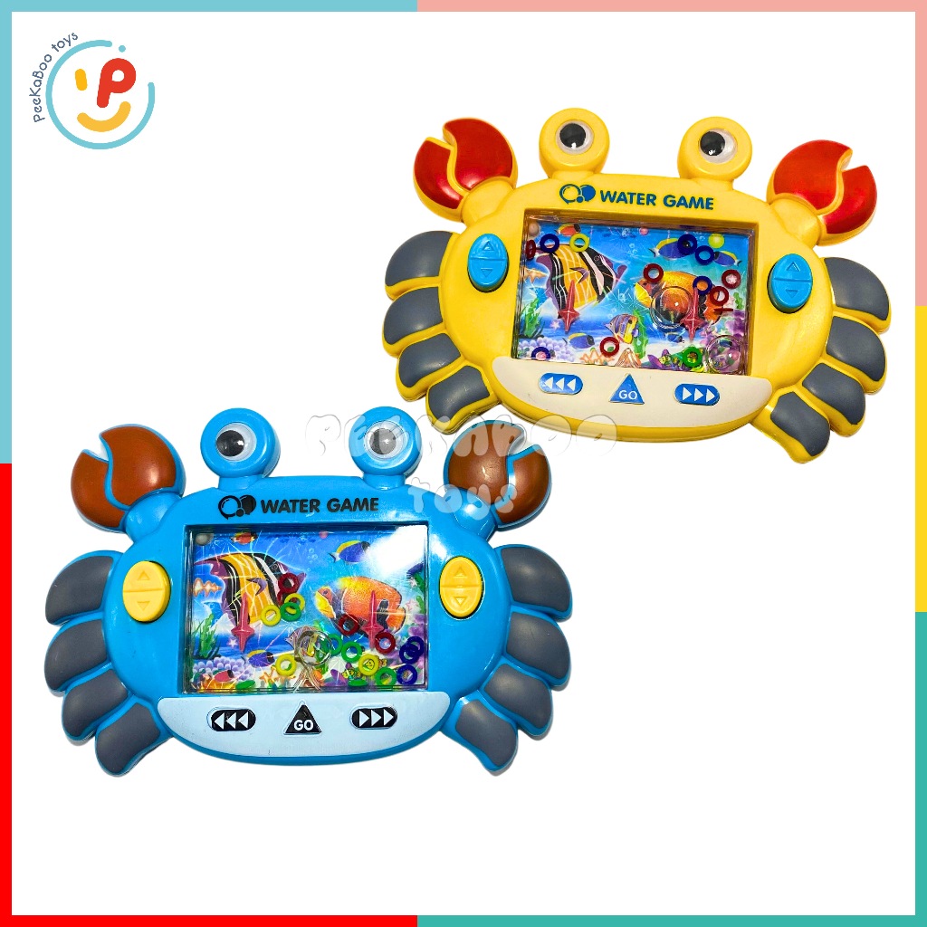 Đồ chơi tuổi thơ Máy Bắn Vòng Nước Huyền Thoại Hình Con Cua đồ chơi trẻ em Peekaboo Toys