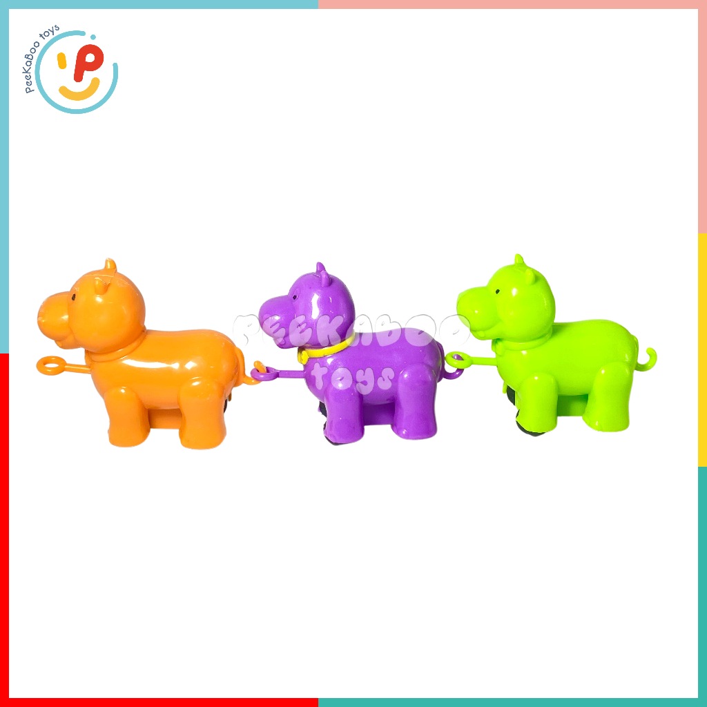Hộp đồ chơi Đường Ray Xe Lửa hà mã 3327B PeeKaPaw Toys