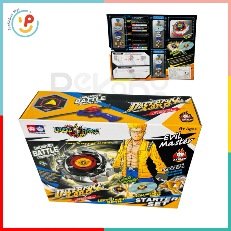 Yoyo Bông vụ Legend Fierce Battle Polar Guard 6102 chất liệu hợp kim nhiều màu peekabootoys