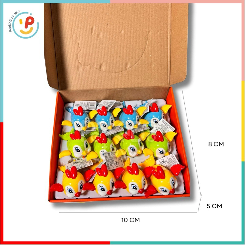 Đồ chơi thú vặn dây cót đáng yêu nhiều mẫu peekabootoys