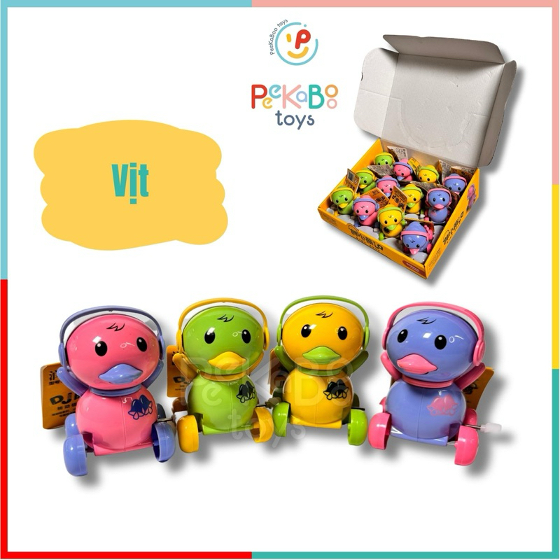 Đồ chơi thú vặn dây cót đáng yêu nhiều mẫu peekabootoys