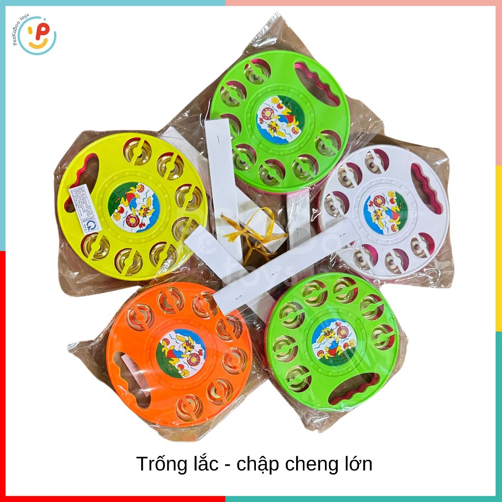 Lục lạc cho bé sơ sinh chập cheng châu đồ chơi trẻ em PeeKaPaw