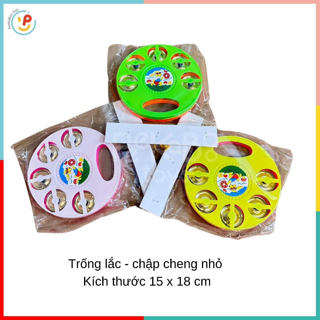 Lục lạc cho bé sơ sinh chập cheng châu đồ chơi trẻ em PeeKaPaw