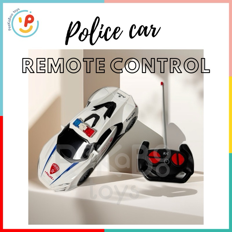 Đồ chơi Xe cảnh sát điều khiển từ xa 789-105 PeeKaPaw Toys