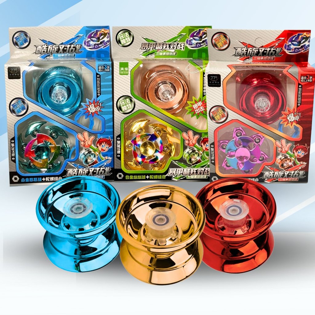Đồ chơi YoYo chuyên nghiệp yoyo bông vụ xoay 779-037 Peekapaw Toys