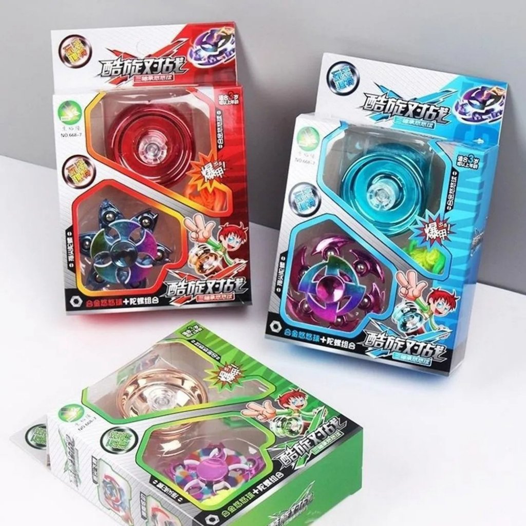 Đồ chơi YoYo chuyên nghiệp yoyo bông vụ xoay 779-037 Peekapaw Toys