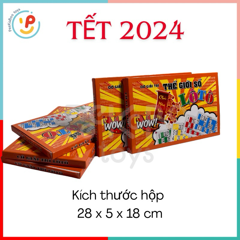 Bộ cờ lô tô truyền thống 90 số bằng gỗ