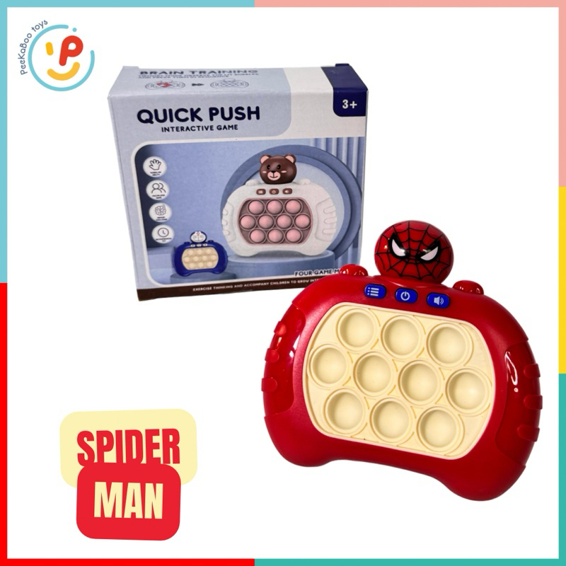 Đồ chơi máy bấm điện tử POP IT 200 level nhiều mẫu PeeKaPaw Toys