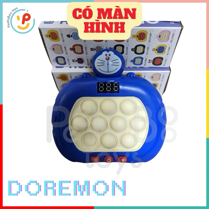 Đồ chơi máy bấm điện tử POP IT 200 level nhiều mẫu PeeKaPaw Toys
