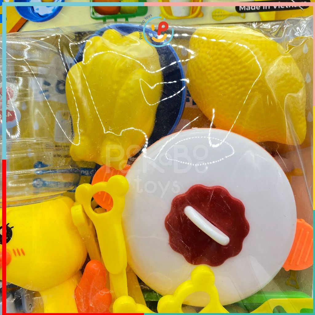 Đồ chơi nhà bếp Chú Vịt đầu bếp thương hiệu Bích Phương Peekapaw Toys