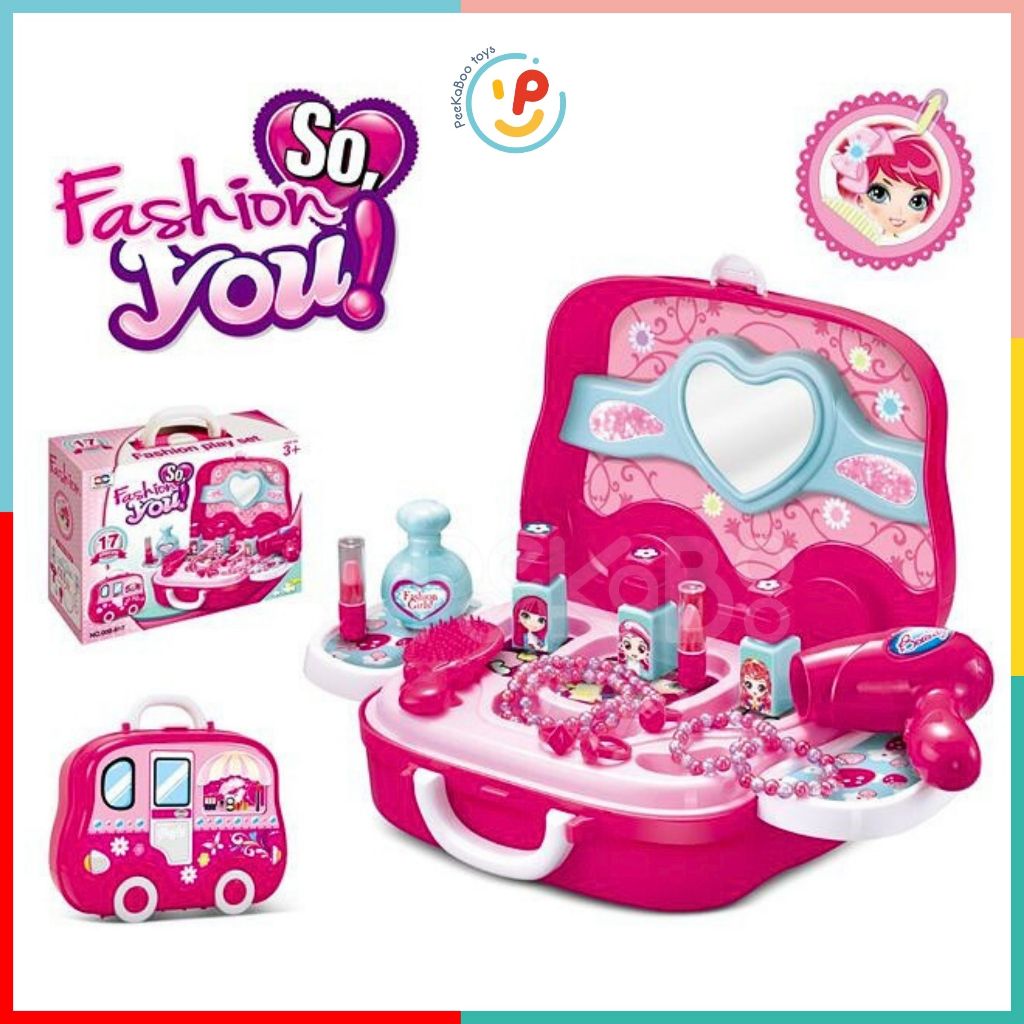 Đồ chơi Vali Trang Điểm Làm Đẹp Make Up cho bé gái 008-917