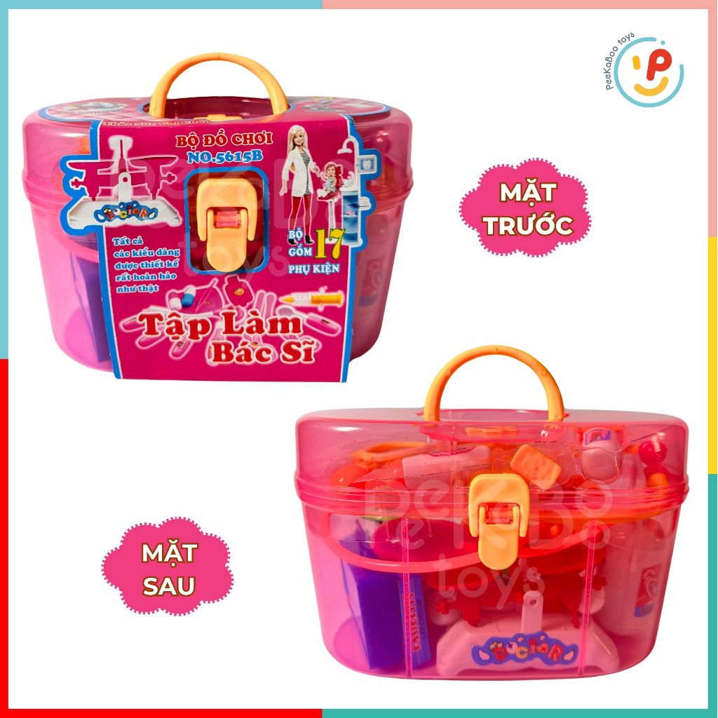 Đồ chơi nhập vai dụng cụ bác sĩ 5615 PeeKaPaw Toys