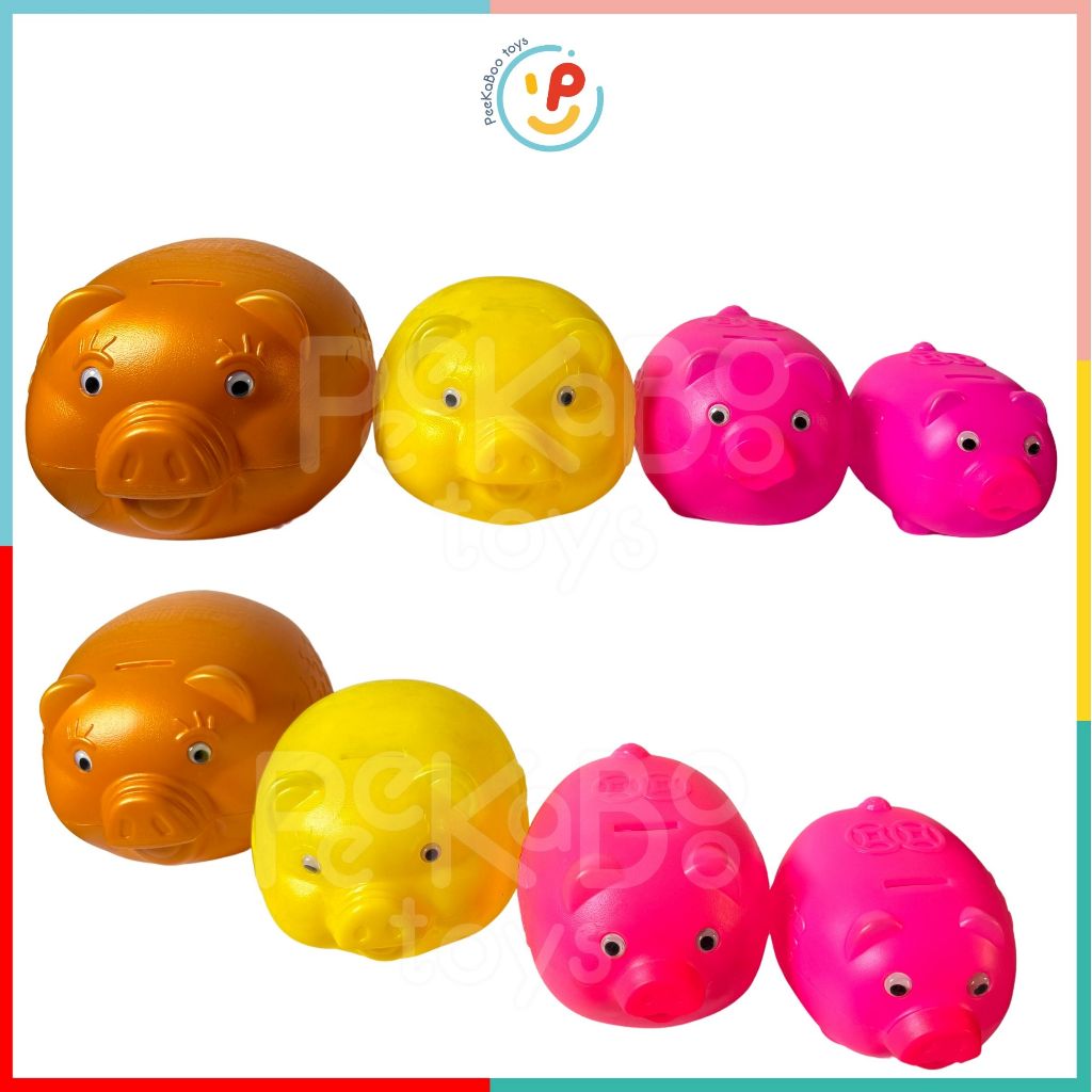 Ống heo nhựa cho bé tập tiết kiệm nhiều cỡ PeeKaPaw Toys