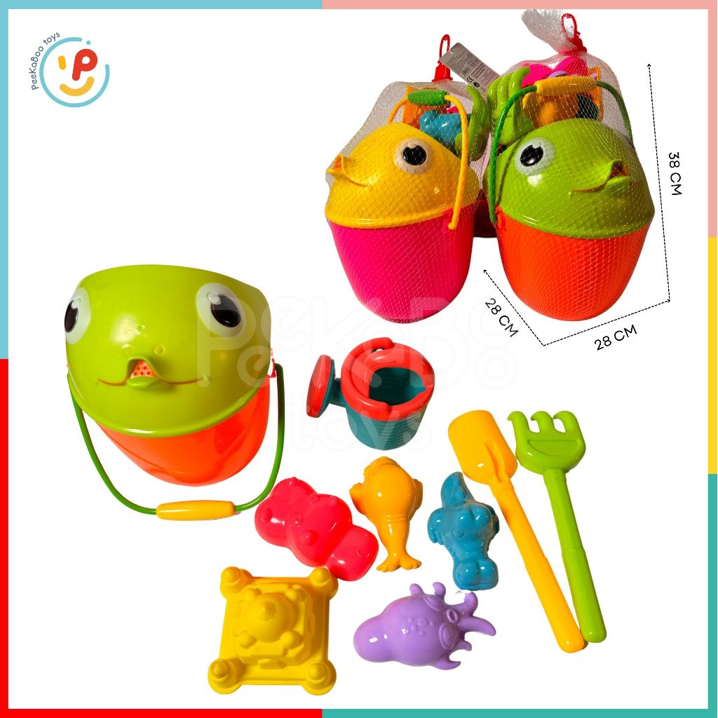 Đồ Chơi Xúc Cát Đi Biển Nhiều Mẫu PeeKaPaw