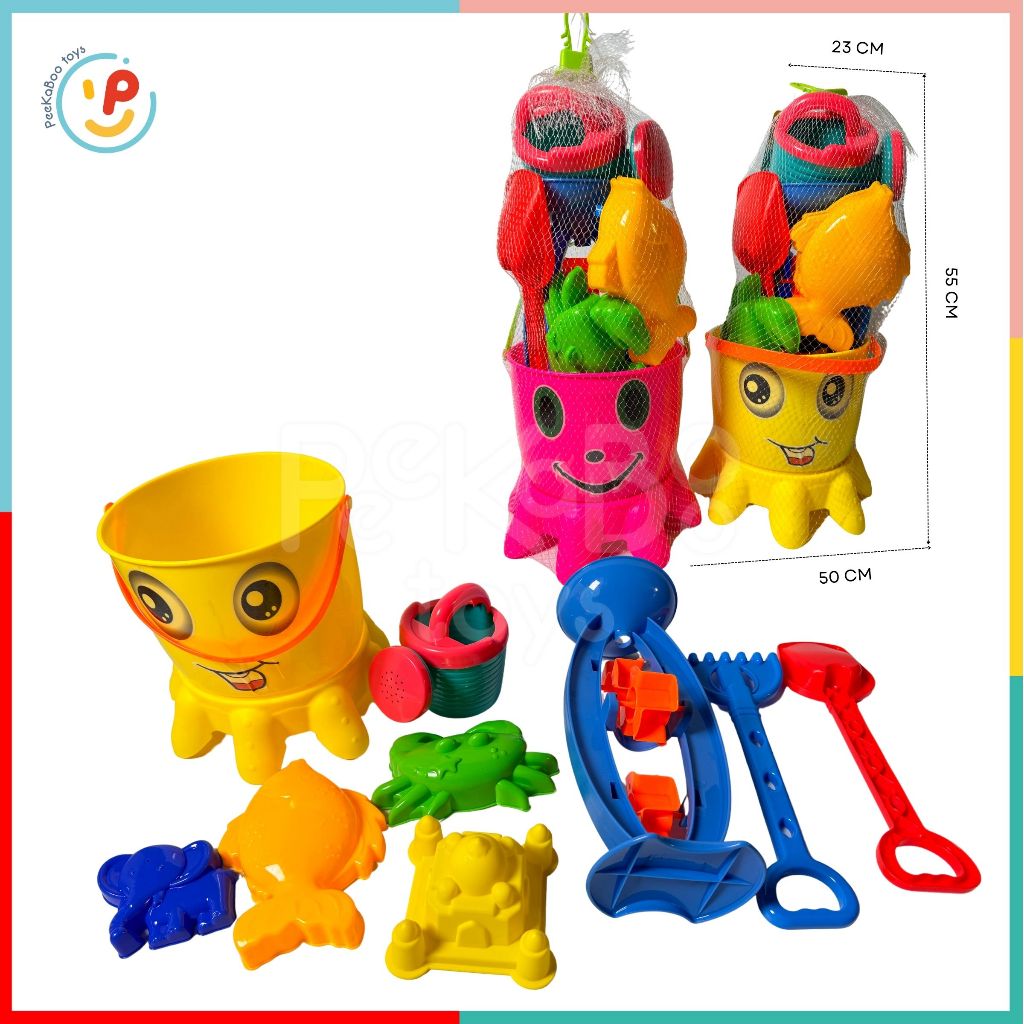 Đồ Chơi Xúc Cát Đi Biển Nhiều Mẫu PeeKaPaw