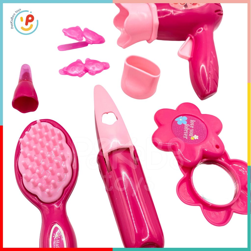 Đồ chơi Vali đồ làm tóc phụ kiện làm đẹp cho bé 1211 PeeKaPaw Toys