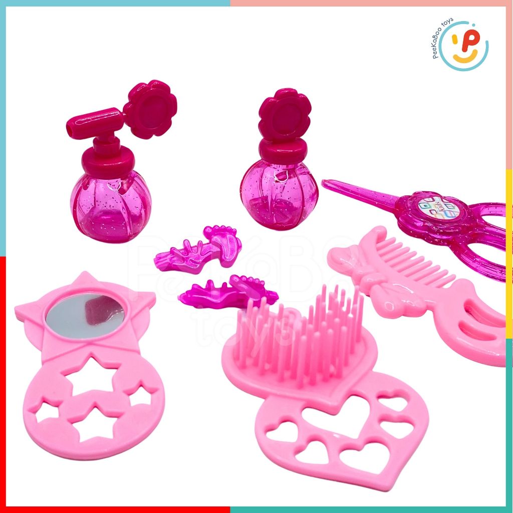 Đồ chơi Vali đồ làm tóc phụ kiện làm đẹp cho bé 1211 PeeKaPaw Toys