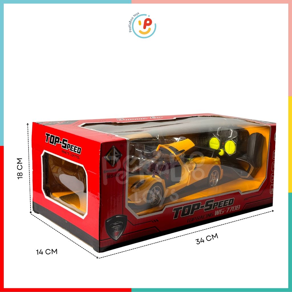 Xe đua điều khiển 2 cửa mở được 565-K8