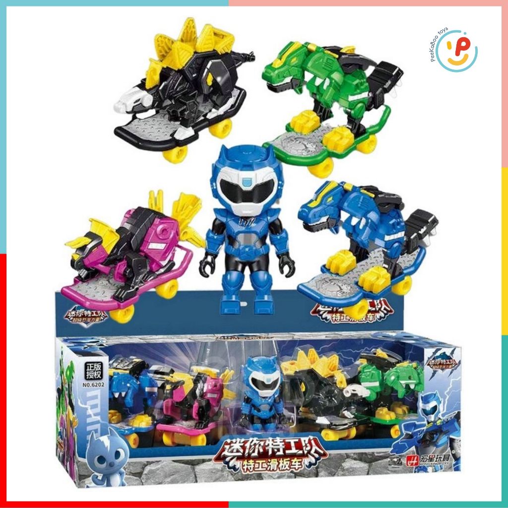 Siêu Nhân Gao mini hộp 39cm 6202 PeeKaPaw Toys