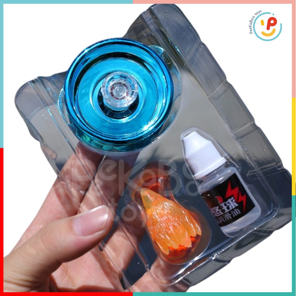 Đồ chơi con quay YoYo hợp kim nhẫn thú chuyên nghiệp tốc độ cao 9516 Peekabootoys