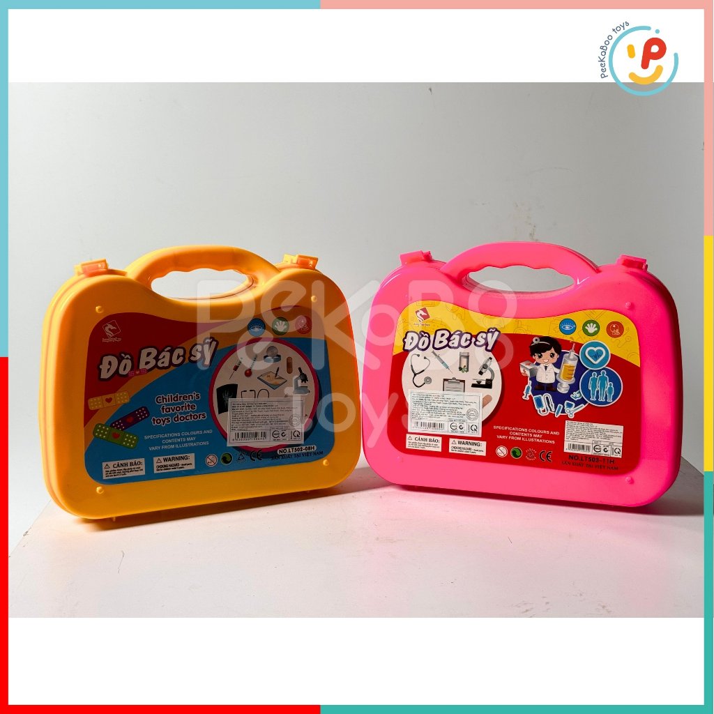 Đồ chơi bác sĩ vali dụng cụ nhập vai bác sĩ 502 PeeKaPaw