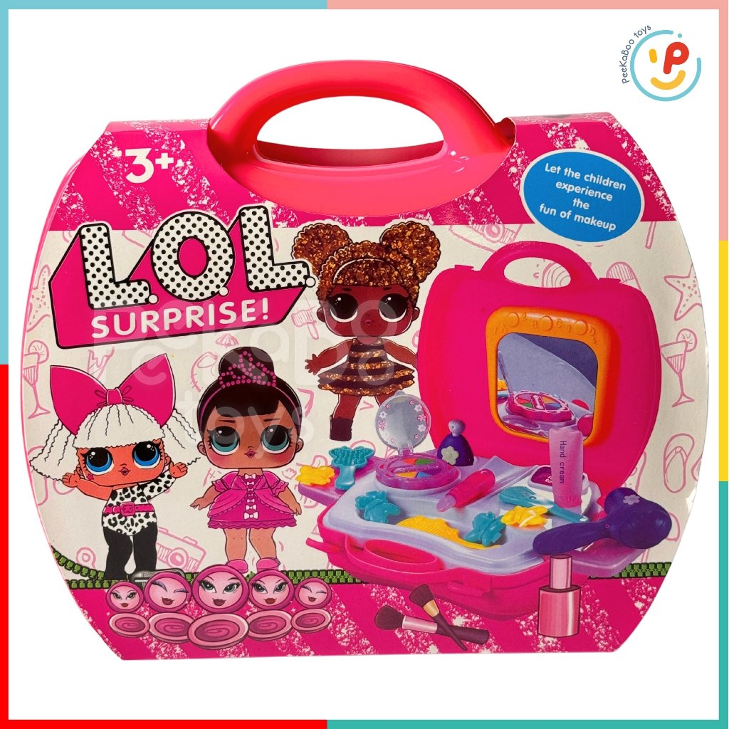 Đồ chơi vali trang điểm make up làm đẹp cho bé LOL 836 PeeKaPaw Toys