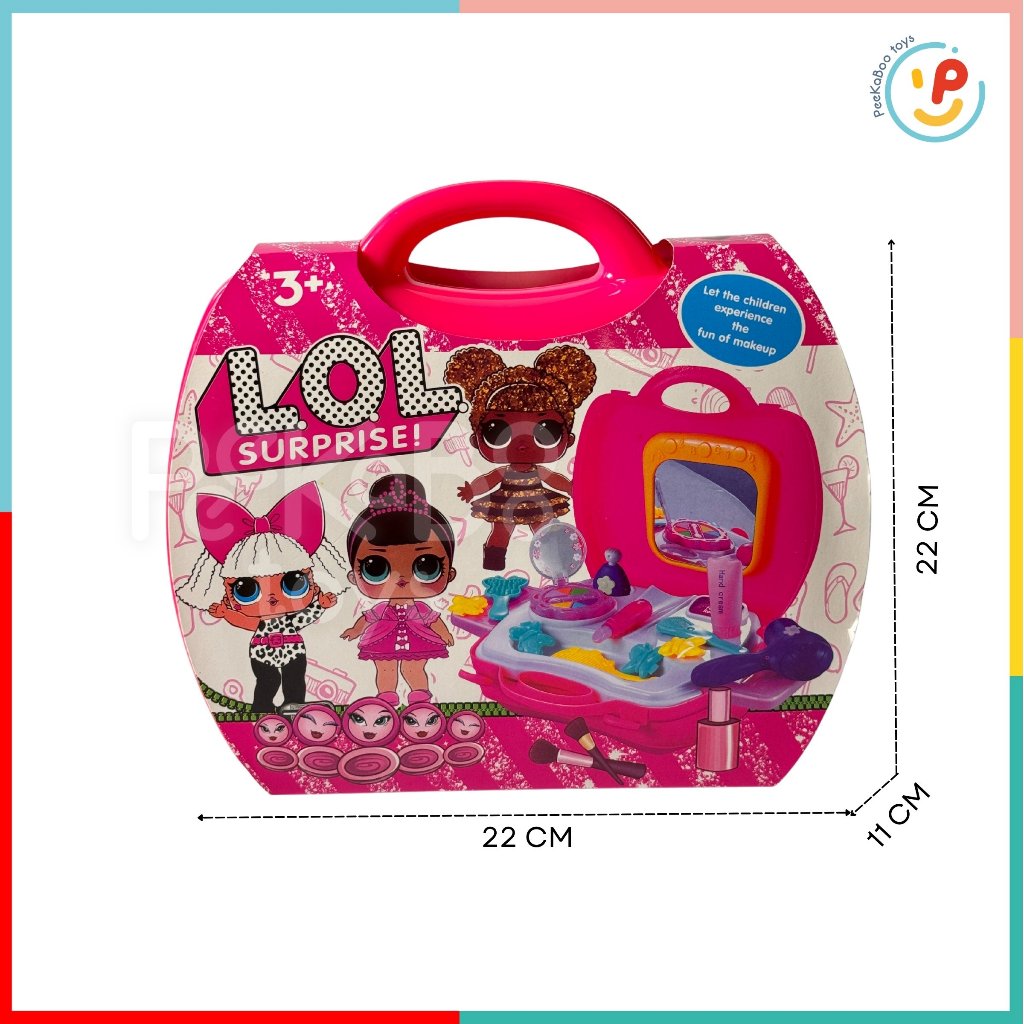 Đồ chơi vali trang điểm make up làm đẹp cho bé LOL 836 PeeKaPaw Toys