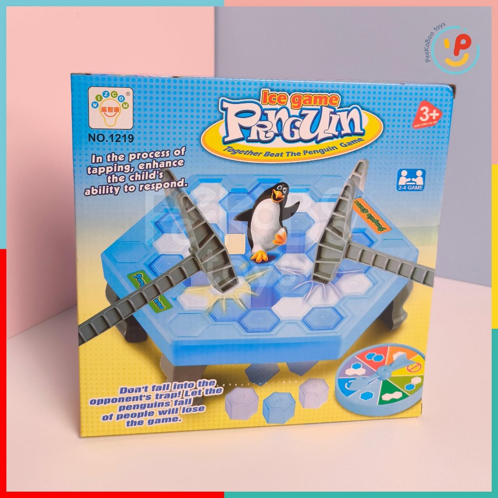 Đồ chơi phá băng chim cánh cụt SIZE NHỎ 25cm 1219 PeeKaPaw Toys