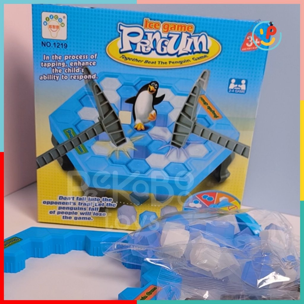 Đồ chơi phá băng chim cánh cụt SIZE NHỎ 25cm 1219 PeeKaPaw Toys