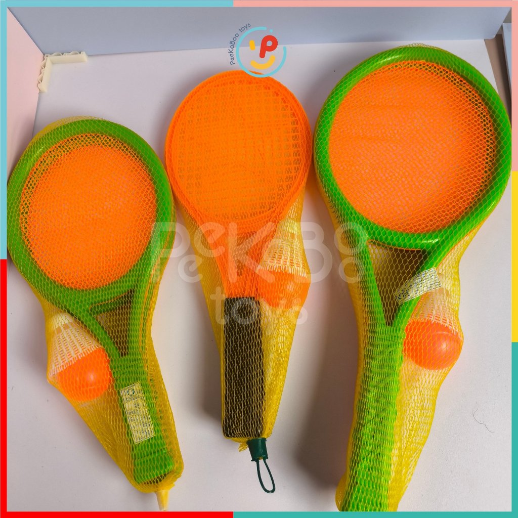 Vợt nhựa đánh cầu lông vợt đánh banh cho bé hàng Việt Nam PeeKaPaw Toys