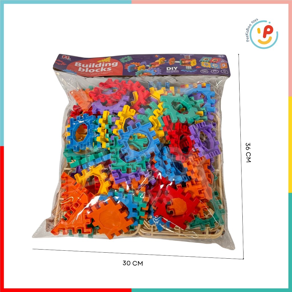 Túi ráp xếp hình khối sáng tạo cho bé phát triển tư duy HL 13 Peekaboo Toys