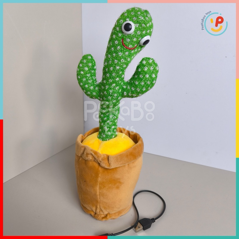 Xương rồng nhảy múa biết nói thu âm giọng nói phát lại PeeKaPaw Toys