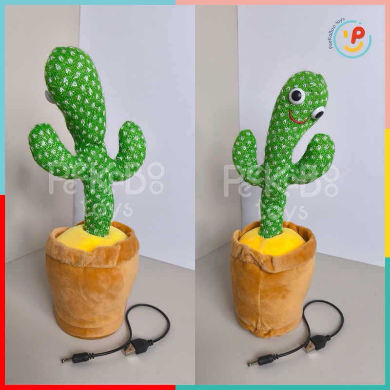 Xương rồng nhảy múa biết nói thu âm giọng nói phát lại PeeKaPaw Toys