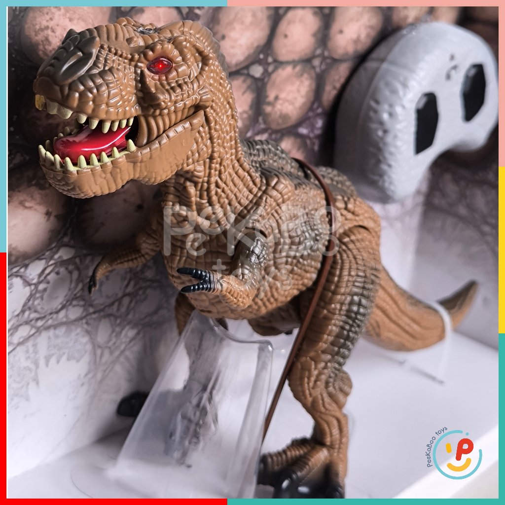 Khủng long điều khiển từ xa có hiệu ứng âm thanh 6670 peekabootoys