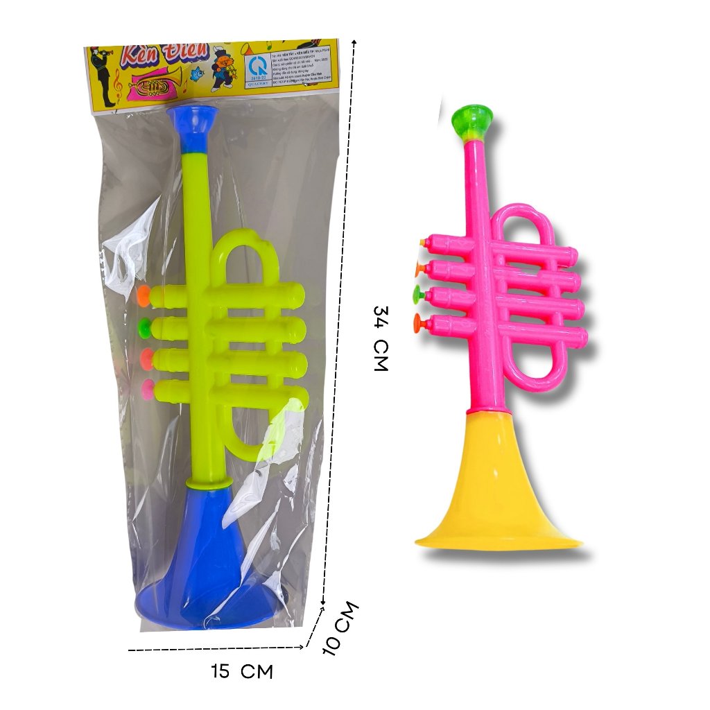 Đồ chơi kèn trumpet bằng nhựa PeeKaPaw Toys