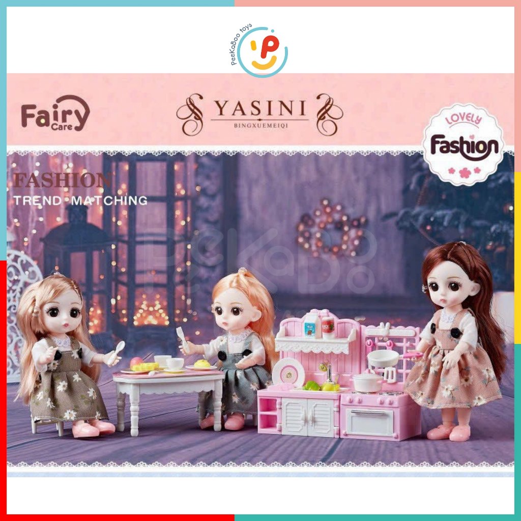 Búp bê và phụ kiện nhà bếp Dreamy 6640 Peekabootoys