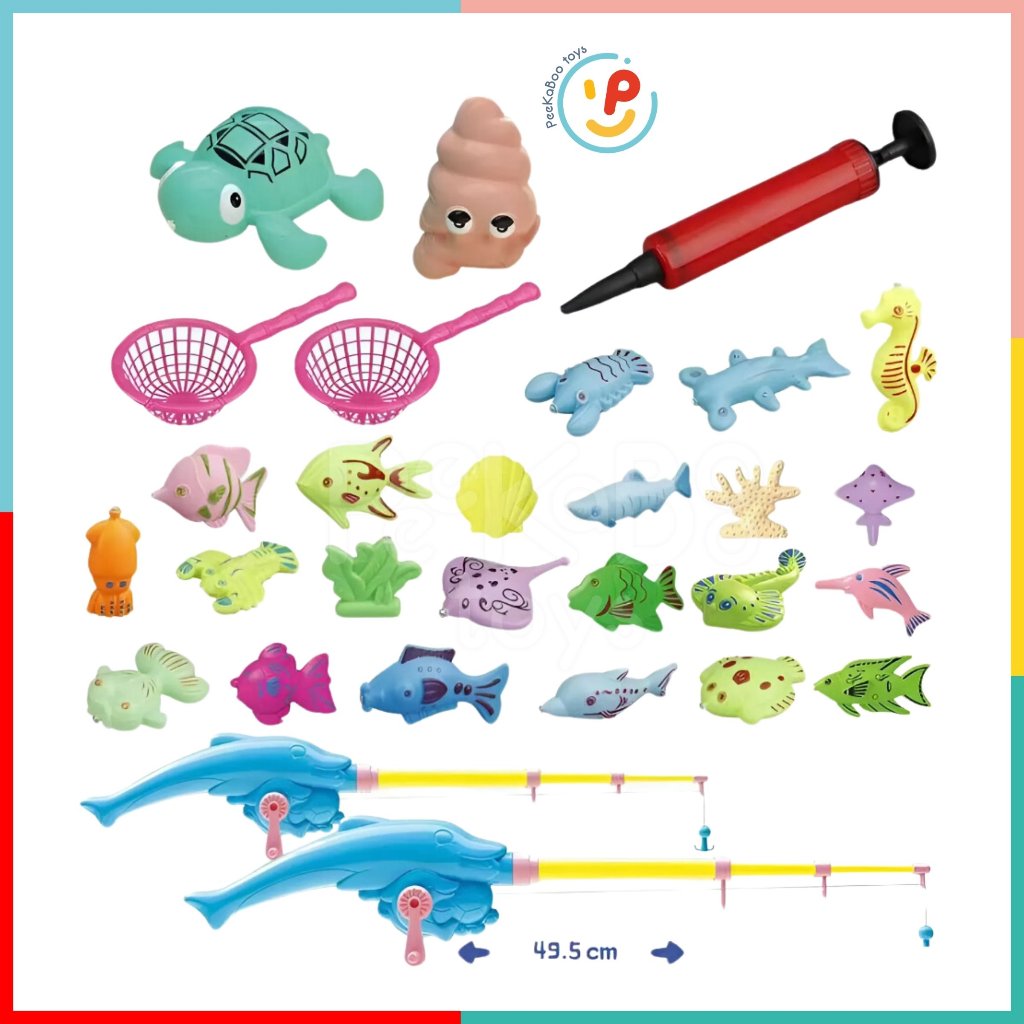 Đồ chơi phao bơi hồ câu cá mini cho bé 1150 Peekapaw Toys