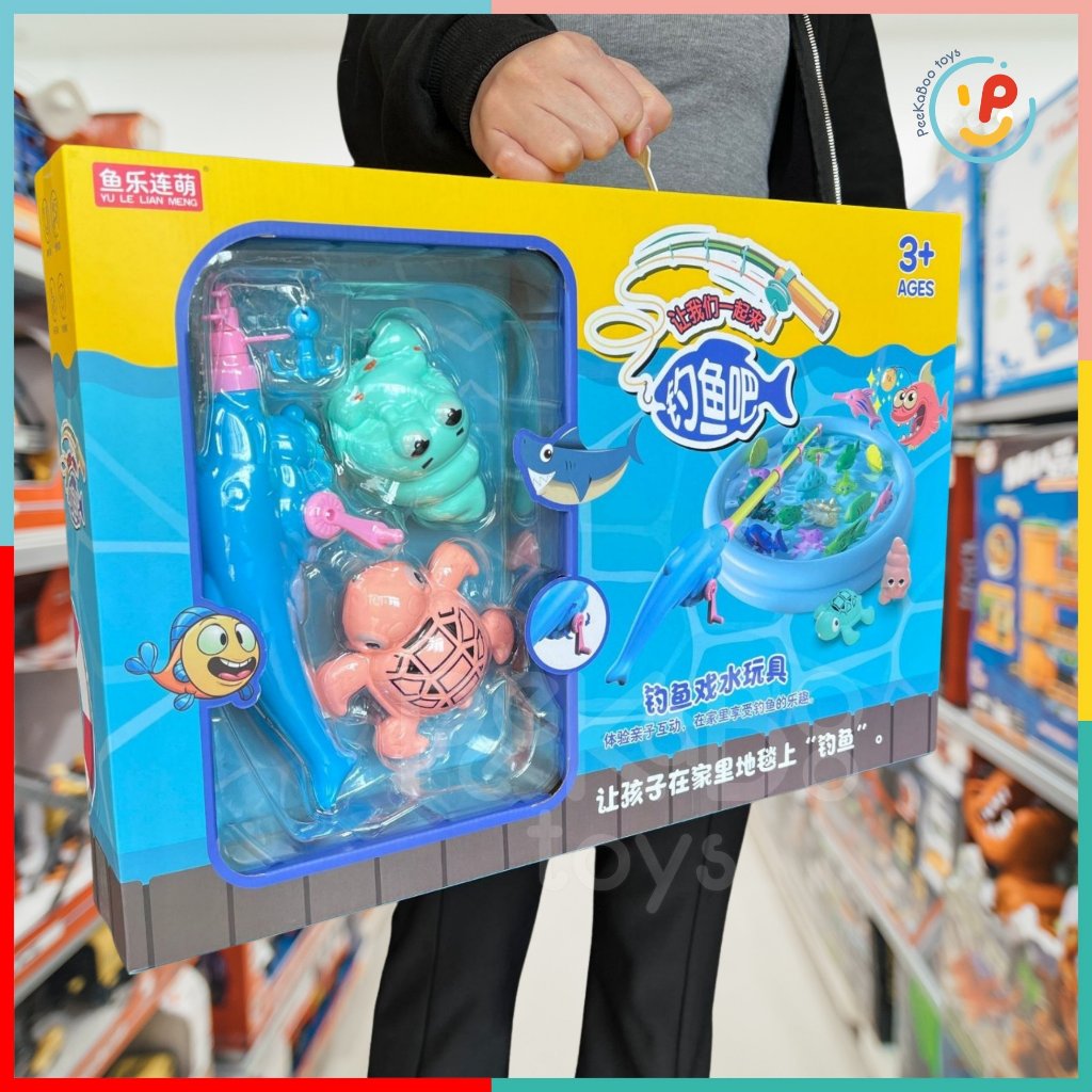 Đồ chơi phao bơi hồ câu cá mini cho bé 1150 Peekapaw Toys
