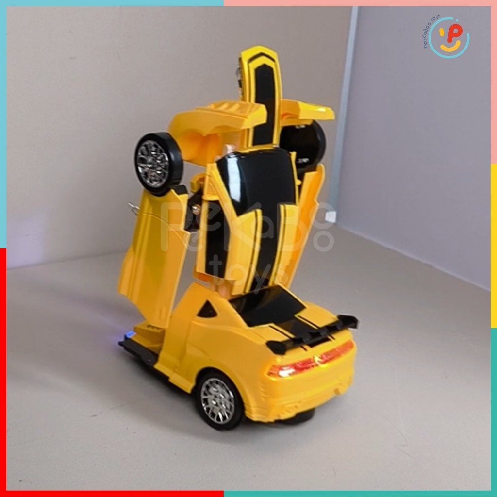 Xe đua biến hình robot chạy pin 2031 Peekabootoys