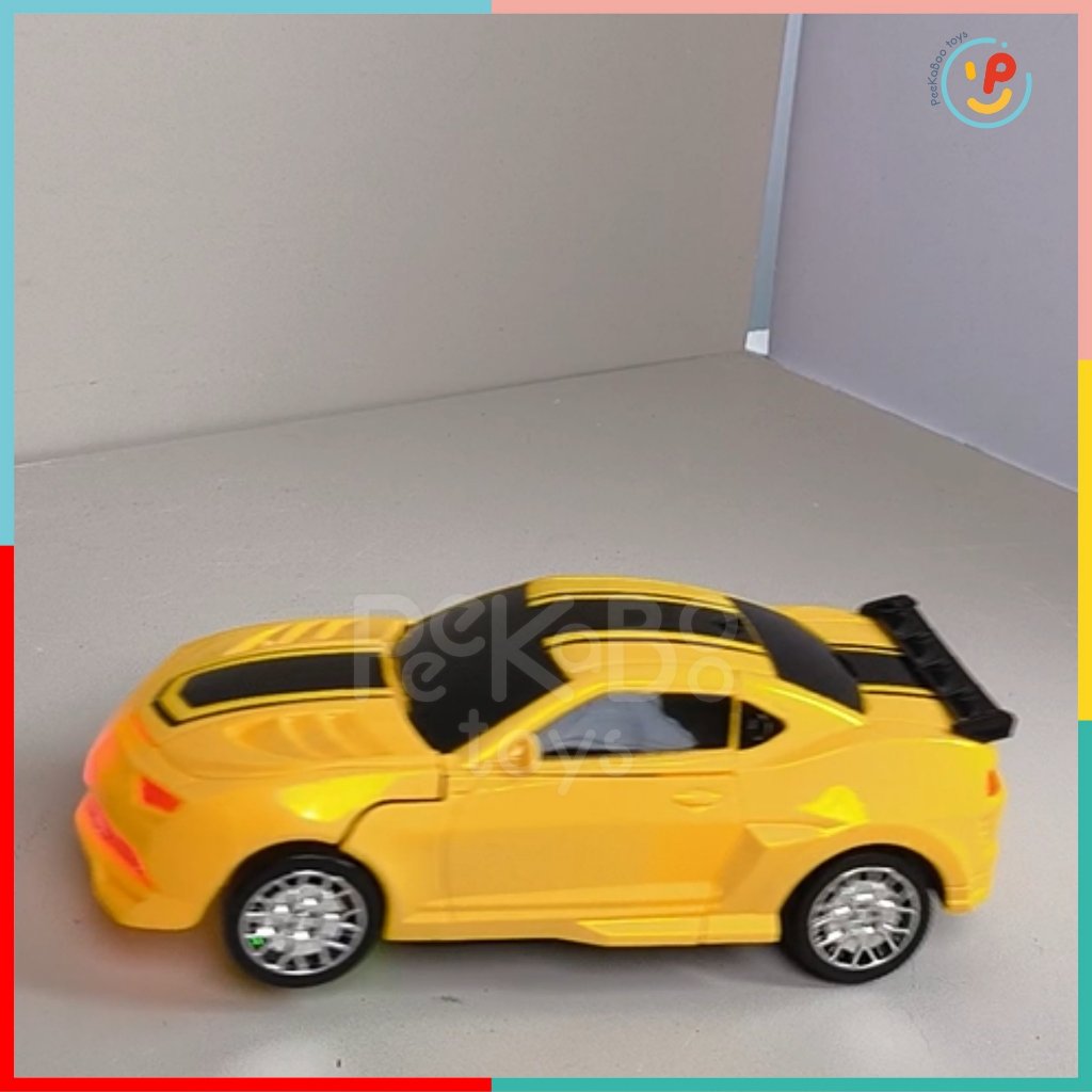 Xe đua biến hình robot chạy pin 2031 Peekabootoys