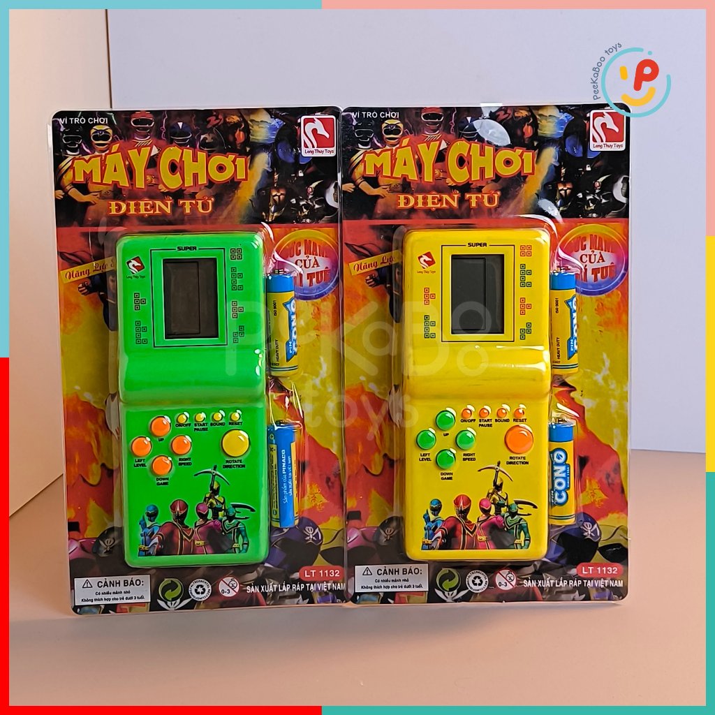Máy Chơi Game Điện Tử Xếp Gạch Tuổi Thơ - Giao mẫu ngẫu nhiên PeeKaPaw Toys