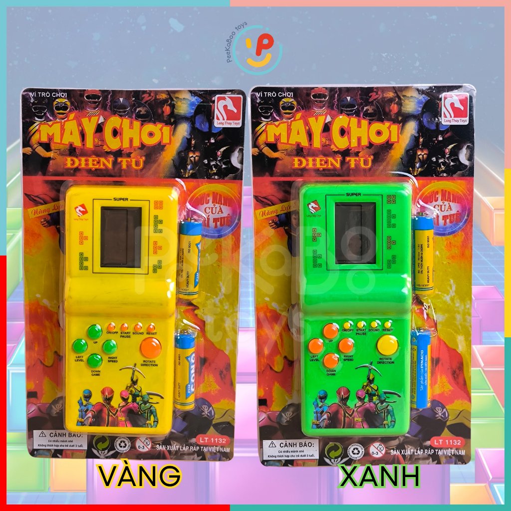 Máy Chơi Game Điện Tử Xếp Gạch Tuổi Thơ - Giao mẫu ngẫu nhiên PeeKaPaw Toys