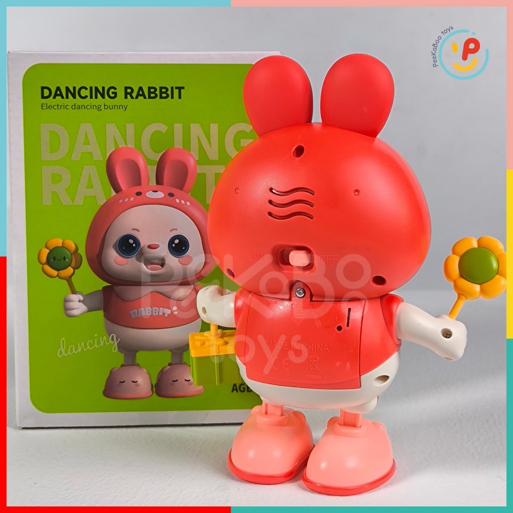 Chú Thỏ Nhảy Múa Vui Nhộn - Đồ Chơi Âm Nhạc Tuyệt Vời Cho Bé 735-661 peekabootoys