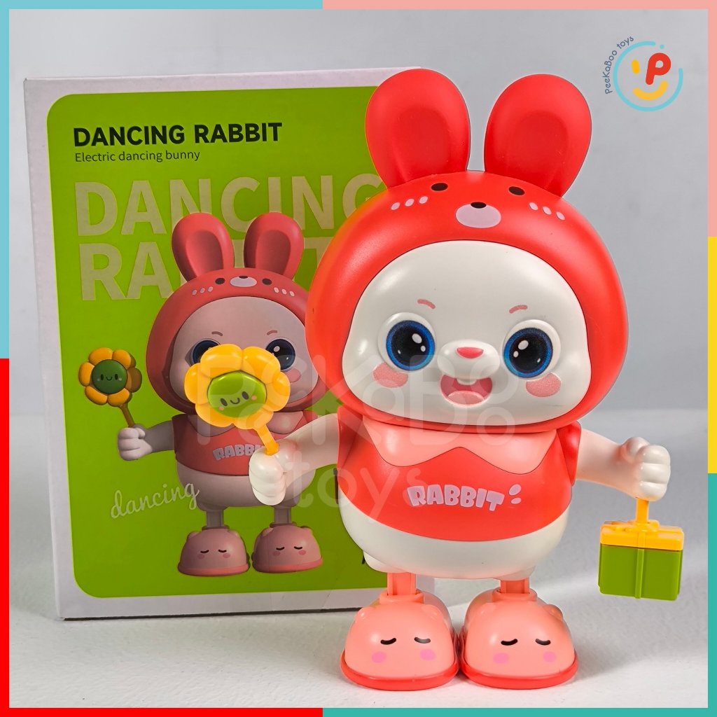 Chú Thỏ Nhảy Múa Vui Nhộn - Đồ Chơi Âm Nhạc Tuyệt Vời Cho Bé 735-661 peekabootoys