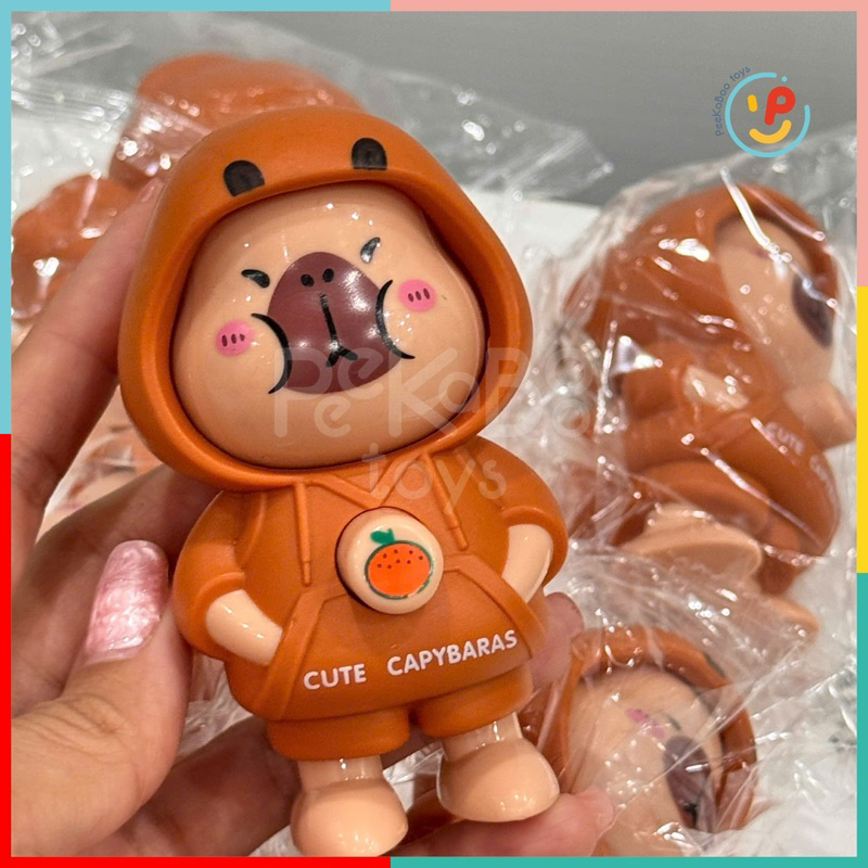 Móc khoá xoay mặt đồ chơi vô tri nhiều mẫu Shin chan Doremon Kuromi PeeKaPaw Toys