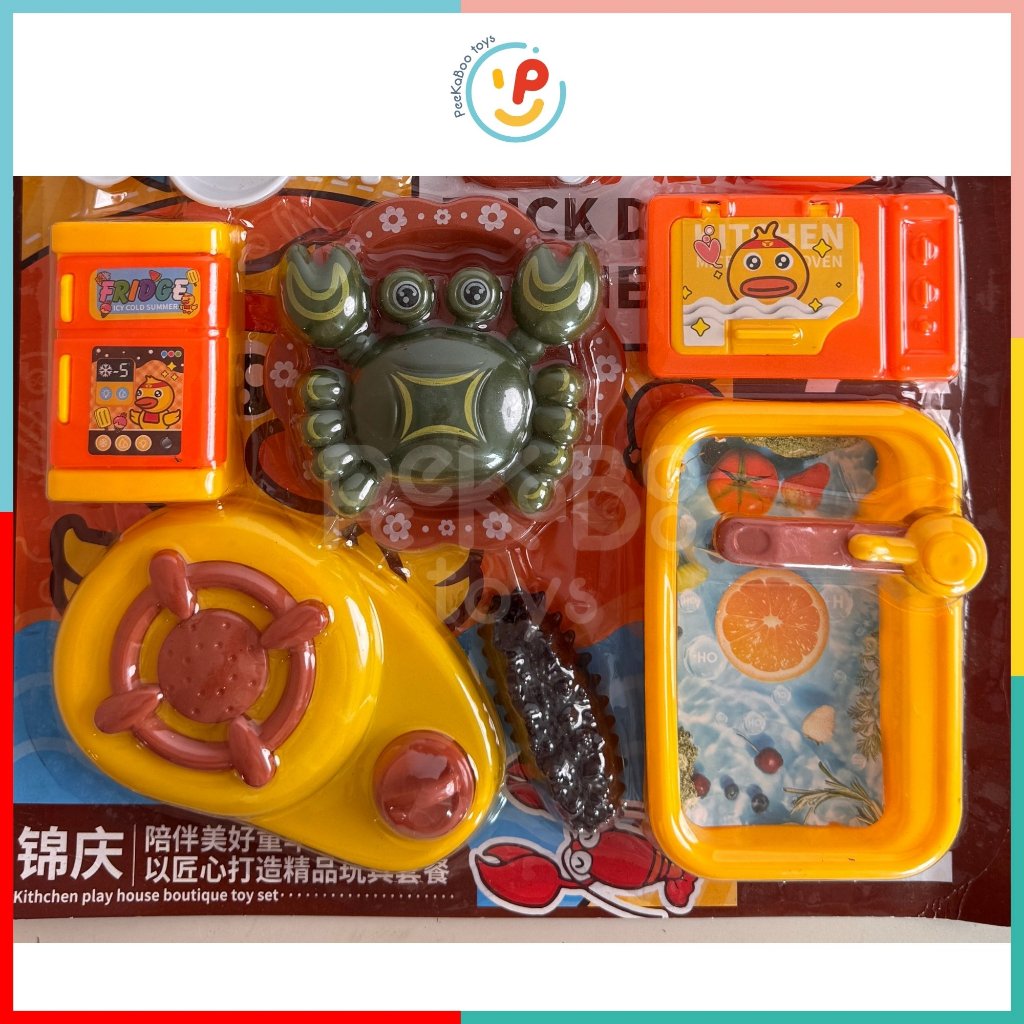 Vỉ dụng cụ nhà bếp A119 PeeKaPaw Toys