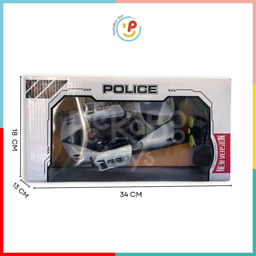 Đồ chơi xe đua điều khiển từ xa dùng pin mở 2 cửa 565-K10 PeeKaPaw Toys