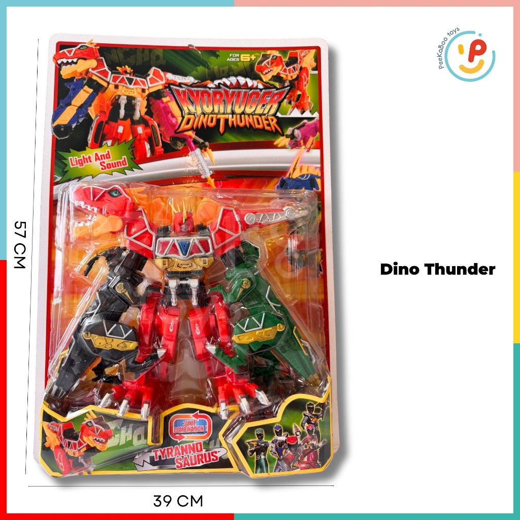 Đồ chơi vỉ lắp ráp xếp hình Robot Siêu nhân nhiều mẫu cỡ lớn có đèn âm thanh PeeKaPaw Toys