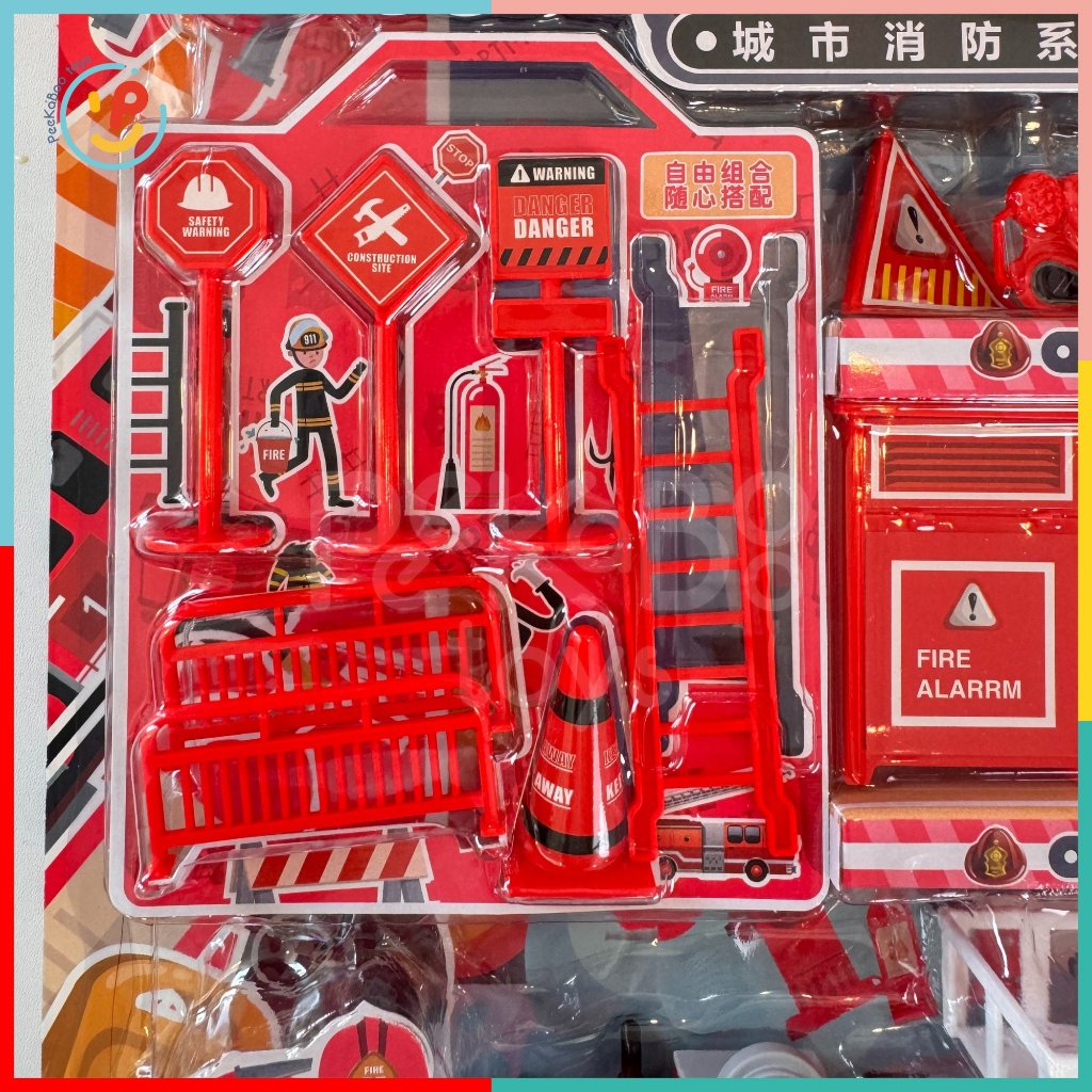 VỈ ĐỒ CHƠI XE CỨU HỎA 168-35 – PEEKAPAW TOYS