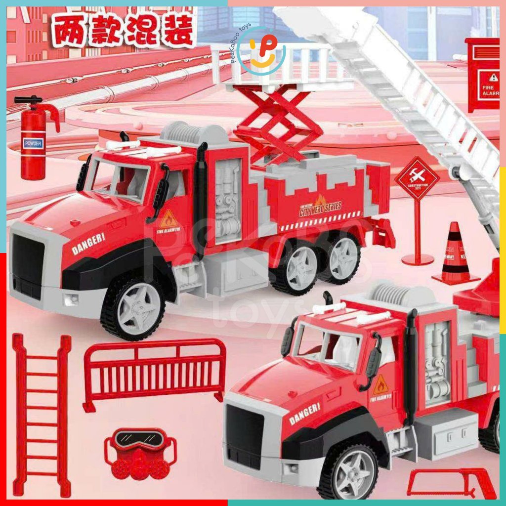 VỈ ĐỒ CHƠI XE CỨU HỎA 168-35 – PEEKAPAW TOYS